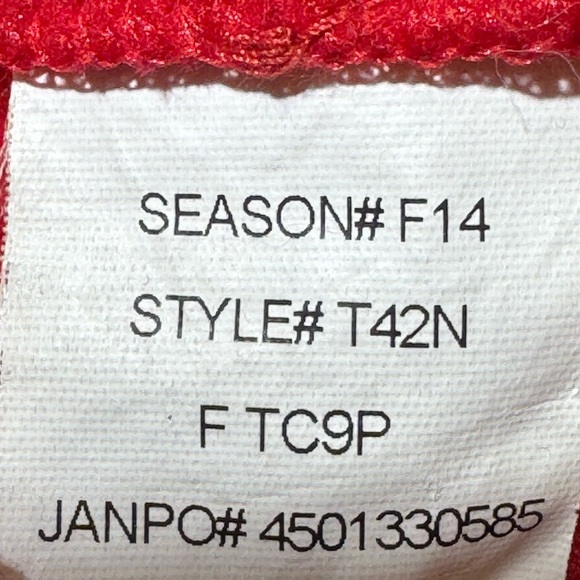 University of Cincinnati Bearcats  Jansport 1/4 Zip Fleece Sweatshirt Small Unix - Picture 8 of 14